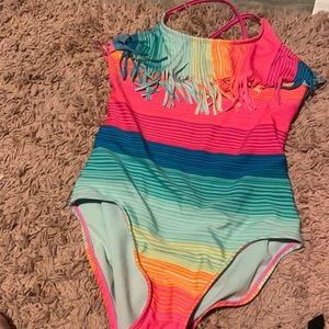 One piece bathing suit